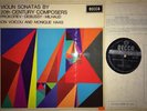 Violin sonatas Prokofieff Debussy Milhaud Haas Voicou Decca SXL 6351 WBGr UK NM