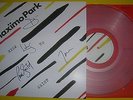 Maximo Park - RISK TO EXIST limited clear vinyl LP album signed sleeve UNPLAYED