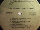 RARE N.C. GARAGE R&B LP 33 RPM by THE GENERATIONS COMBO HEAR ONE SONG