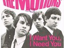 THE MOTIONS * I Want You, I Need You * deutsche Beat Single Ariola