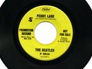 THE BEATLES, PENNY LANE, 1967 CAPITOL PROMO SINGLE