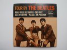 Four By THE BEATLES Picture Sleeve PS 45 EP RPM 7