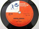 JACK SCOTT : 78 - BURNING BRIDGES / OH, LITTLE ONE - 1960 VINYL 78 FROM AFRICA