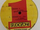 CEDRIC BROOKS BRENTFORD ROCKERS GREEDY G STUDIO ONE 12 INCH MINT-
