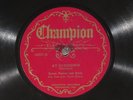 78 RPM -- Green Parrot Inn Orch. / Gordon Grimes, Champion 15322, EE-/E-V+ Jazz
