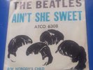 THE BEATLES RARE ATCO PICTURE SLEEVE ATCO # 6308 AIN'T SHE SWEET/NOBODY'S CHILD