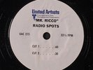 NO ARTIST: Mr. Ricco Radio Spots 45 (bubbling on label, Dean Martin 70s crime p