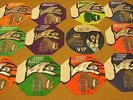 ROLLING-STONES- 24 x Original-Unused-Passes-VOODOO-LOUNGE Tour-1994-1995.