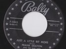 FRANK DEATON & THE MAD LADS Bally -JUST A LITTLE BIT MORE- Rockabilly 45 hear
