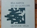 QUATUOR VEGH BELA BARTOK LES SIX QUATUORS VALOIS 2 LP BOX SET STEREO RARE ??