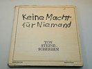 2 x Ton Steine Scherben / Keine Macht für Niemand, Wenn die Nacht am tiefsten...