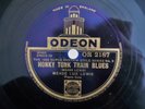 Boogie Woogie classic 78rpm  MADE LUX LEWIS Honky Tonk Train Blues on Odeon HEAR