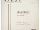 ISOLDE AHLGRIMM J.S.Bach Art of fugue germany belvedere ELY 06100 STEREO 2 LP