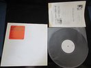 Cyndi Lauper True Colors Japan Promo White Label Test Press Vinyl LP Press Sheet