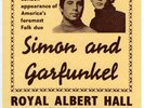 Simon and Garfunkel 1968 UK Royal Albert Hall Concert Handbill