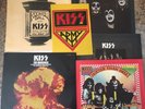 KISS THE ORIGINALS JAPAN VICTOR 3 LP SET WITH REPLICA OBI, STICKER, BOOKLETS