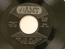 Mickey Denton 45 NOW I'M MR BLUE / TOP TEN Amy VG TO VG+