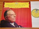 Karl Bohm Brahms Symphony No.1 DGG Ed1 Red Stereo Sticker 8/60 SLPM 138 113 NM