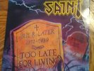 Saint Too Late For Living LP Pure Metal 1988 Christian band rare LP vinyl