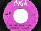 Northern Soul 45 LARRY WILLIAMS & JOHNNY WATSON Find Yourself Someone To Love