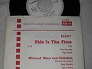 RARE Promo-Single: Benny (Paul Murphy) - This is the time, 60er Jahre, 1,--
