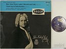 KARL RICHTER BACH CANTATAS BWV 127 & 4 ENGEN DECCA ED1 PURPLE BLK 16112 NM