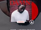 SEALED/NEW Kendrick Lamar - DAMN 2xLP Red Vinyl Autographed  Lim Ed + Digital DL