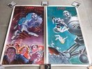 Queen - News of The World - USA - promo poster set -  - IMPOSSIBLE FIND