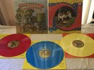 King Gizzard & Lizard Wizard Paper Mache Dream Balloon Ltd TRIIO BLUE RED YELLOW