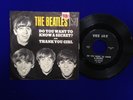 Beatles DO YOU WANT TO KNOW A SECRET VEE JAY 587 VJ 581.05 Pic sleeve Block logo