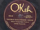 Sippie Wallace w/ Clarence Williams Blue Five on Okeh 8212  Vg+
