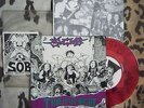 S.O.B. - Thrash Night RARE Red Vinyl punk 7