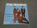 THE BEATLES (45 RPM ITALY) QMSP 16347  SHE LOVES YOU (SECOND RARE PRESS)