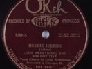 Jazz 78 LOUIS ARMSTRONG & HIS HOT FIVE Heebie Jeebies OKEH HEAR