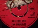 THE CHUCKLES - Run Nigel Run BULLET Rare Ska Reggae 7