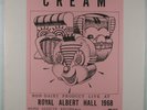 CREAM Non-Dairy Product Live at Royal Albert Hall 1968 NM BLUE SPLATTER VINYL