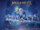 MEGADETH-RUST IN PEACE ORIGINAL 1990 VINYL+INNER SLEEVE-metallica-iron maiden-