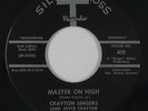 Funk Psych Gospel 45 - Crayton Singers - Master On High - Silver Cross VG++ mp3