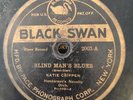 Black Swan 2003 Katie Crippen BLIND MAN BLUES  78 rpm