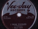 Blues 78 BILLY BOY I Was Fooled VEE-JAY HEAR
