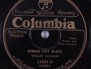 Blues 78 WILLIE JACKSON Kansas City Blues COLUMBIA HEAR
