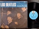 THE BEATLES For Sale Uruguay Unique Diff Art Cover MONO LP Odeon Sky Blue Lbl