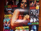 Sweden POSTER 2/2016 Special Alice Cooper Promotion sheet for the mag A3