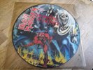 Iron Maiden LP Picture disc The number of the beast 1982 EMI press NEAR MINT