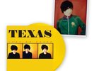 TEXAS JUMP ON BOARD LP LIMITED YELLOW VINYL & HAND SIGNED BY SHARLEEN A4 PHOTO