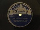 BLUES 78 Rpm Rocky&Thunder Smith Downtown2011 (rare Label) Train Leaving  E
