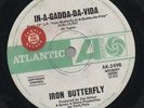 IRON BUTTERFLY   Rare 1968 Aust Promo Only 7