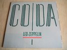 led zeppelin coda original 1982 uk / eu issue  vinyl lp atlantic label  ex ex