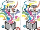 CHRIS DE BURGH - Jeudi 5 Mars 1987 - PARIS - GRAND REX (x2)