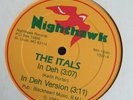THE ITALS IN DEH/JAH GLORY NIGHTHAWK 12 INCH YELLOW VINYL MINT-